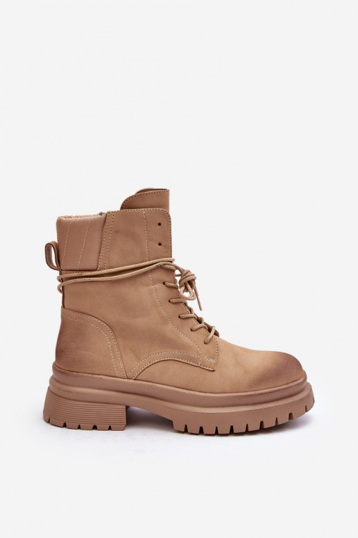 Moteriški aulinukai su masyviu padu smėlio spalvos Narelona