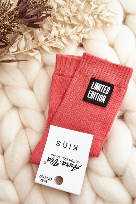 Vaikiškos  Kojinės rožinės spalvos