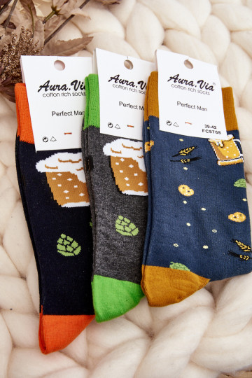 kojinės su raštais juodos spalvos 2