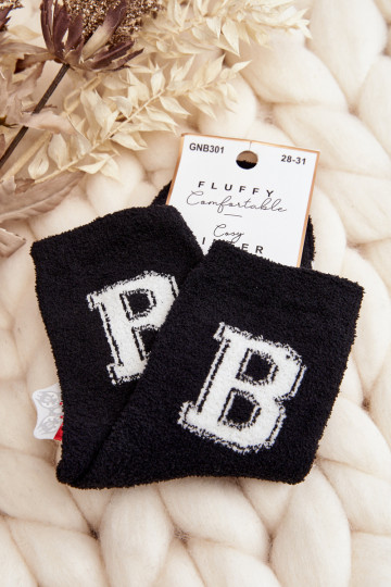 Šiltos kojinės juodos spalvos 2