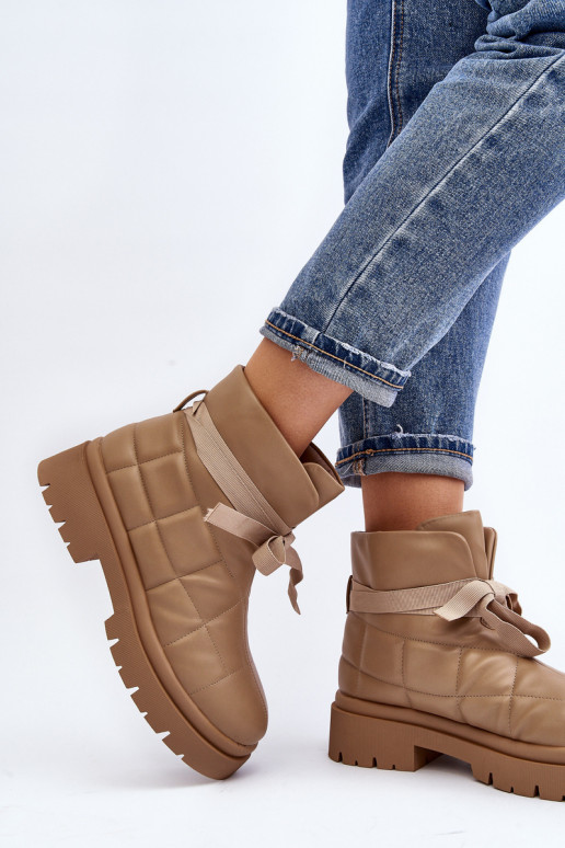 Aulinukai su dygsniuotais raštais chaki spalvos Bizzanti Aulinukai su dygsniuotais raštais chaki spalvos Bizzanti