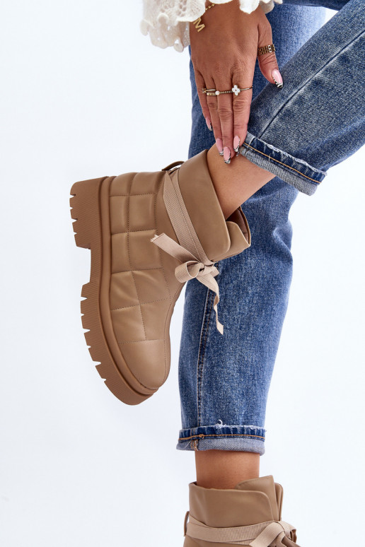 Aulinukai su dygsniuotais raštais chaki spalvos Bizzanti Aulinukai su dygsniuotais raštais chaki spalvos Bizzanti