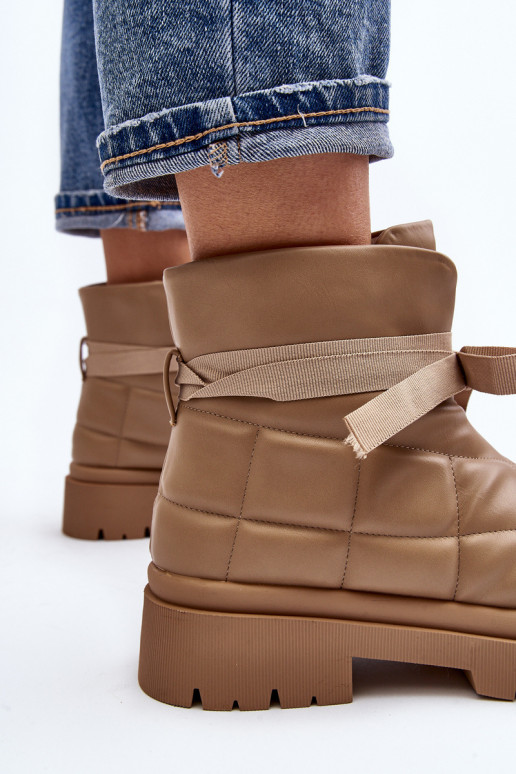 Aulinukai su dygsniuotais raštais chaki spalvos Bizzanti Aulinukai su dygsniuotais raštais chaki spalvos Bizzanti