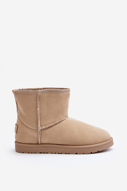 sniego batai   Cross Jeans MM2R4023C smėlio spalvos sniego batai   Cross Jeans MM2R4023C smėlio spalvos