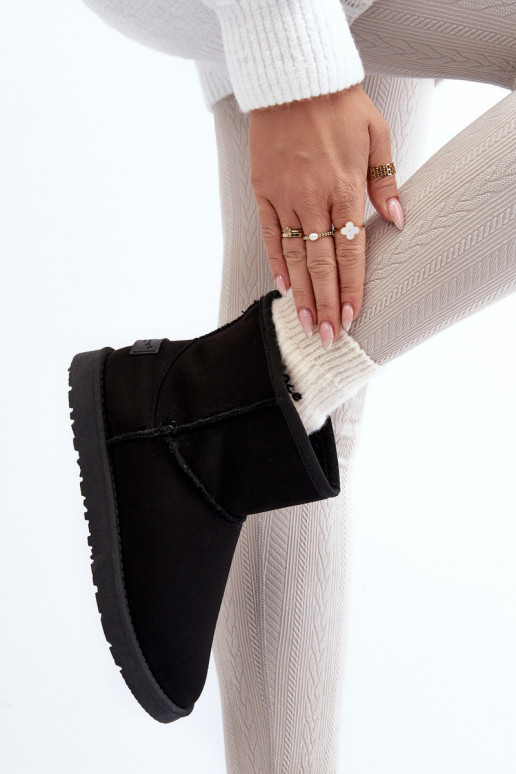 sniego batai   Cross Jeans MM2R4024 juodos spalvos