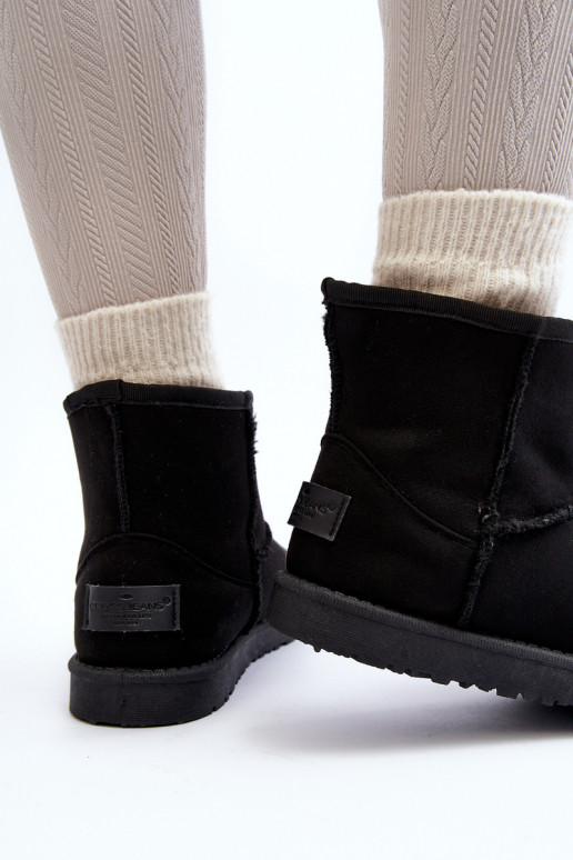 sniego batai   Cross Jeans MM2R4024 juodos spalvos