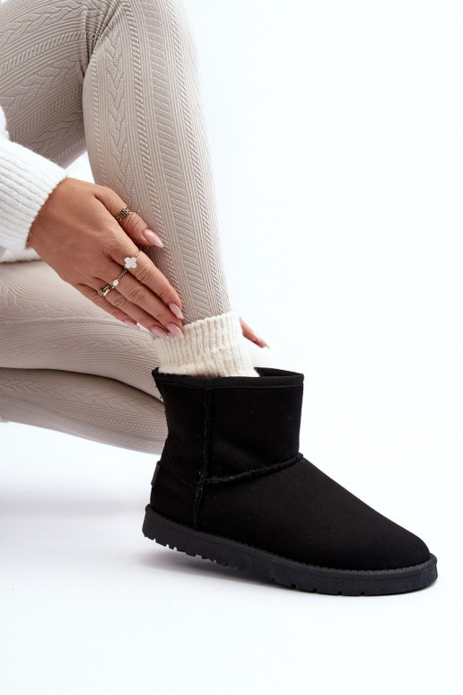 sniego batai   Cross Jeans MM2R4024 juodos spalvos