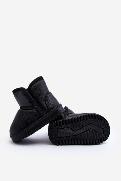 Eko   sniego batai Vaikiški juodos spalvos Husalta