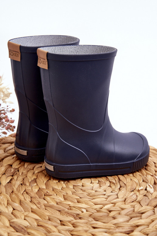 Vaikiški Guminiai batai Wave Gokids 979 tamsiai mėlynos spalvos