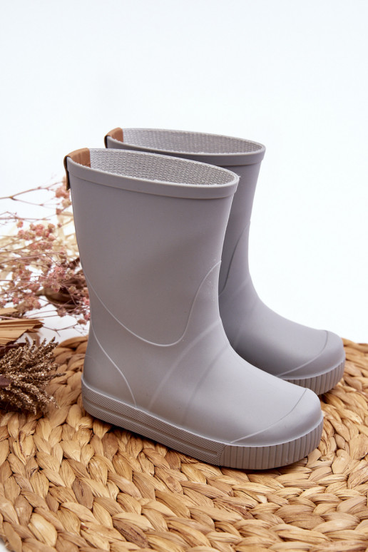 Vaikiški Guminiai batai Wave Gokids 979 pilkos spalvos