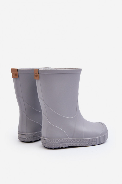 Vaikiški Guminiai batai Wave Gokids 979 pilkos spalvos