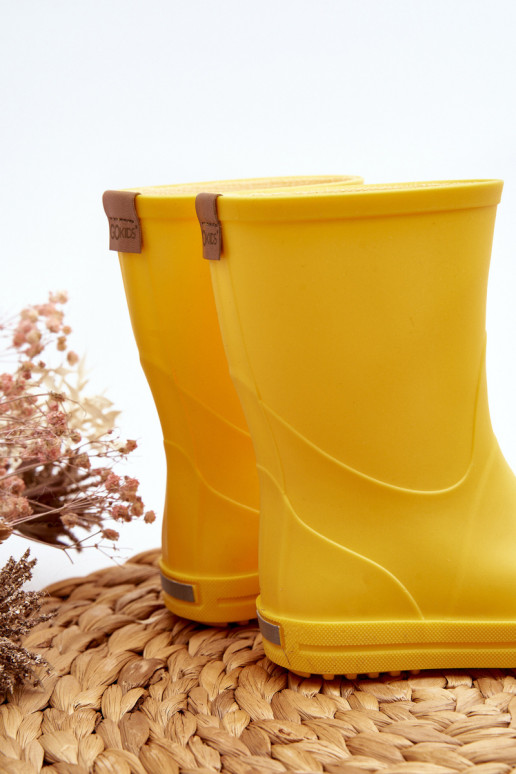 Vaikiški Guminiai batai Wave Gokids 979 geltonos spalvos Vaikiški Guminiai batai Wave Gokids 979 geltonos spalvos