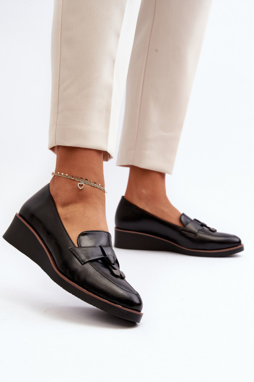 batai  su ornamentais juodos spalvos Miliret