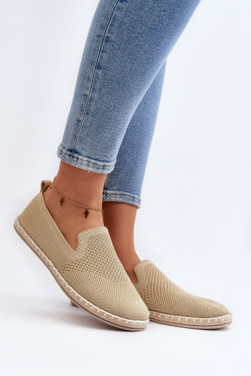 Įsispiriamo modelio   espadrilės smėlio spalvos Harmonie 2