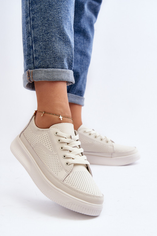 sportiniai bateliai Sneakers modelio batai baltos spalvos Failla sportiniai bateliai Sneakers modelio batai baltos spalvos Failla