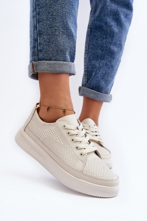 sportiniai bateliai Sneakers modelio batai baltos spalvos Failla sportiniai bateliai Sneakers modelio batai baltos spalvos Failla