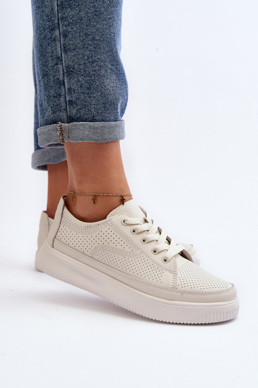 sportiniai bateliai Sneakers modelio batai baltos spalvos Failla sportiniai bateliai Sneakers modelio batai baltos spalvos Failla