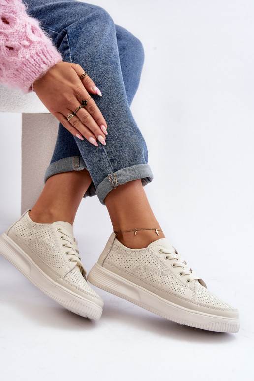 sportiniai bateliai Sneakers modelio batai baltos spalvos Failla sportiniai bateliai Sneakers modelio batai baltos spalvos Failla