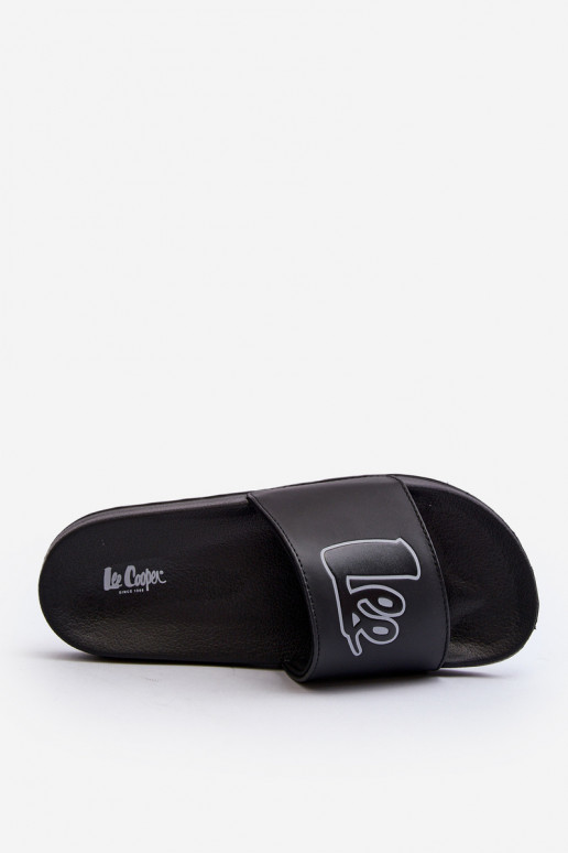 Šlepetės Lee Cooper LCW-24-42-2485M juodos spalvos