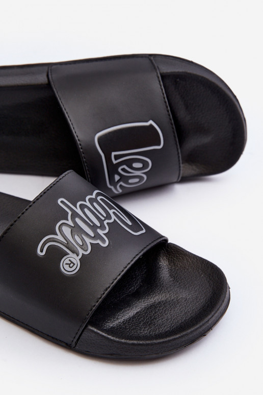 Šlepetės Lee Cooper LCW-24-42-2485M juodos spalvos