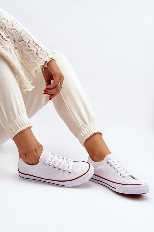 Laisvalaikio bateliai baltos spalvos Isiltara Laisvalaikio bateliai baltos spalvos Isiltara