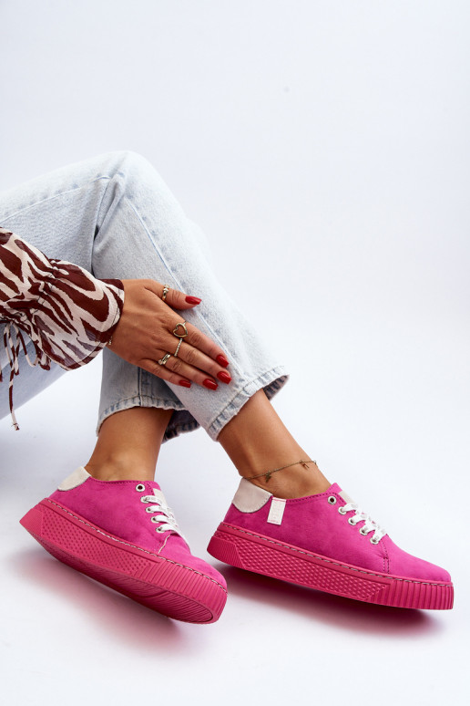 Laisvalaikio bateliai MEMORY FOAM SYSTEM BIG STAR NN276004 rožinės spalvos Laisvalaikio bateliai MEMORY FOAM SYSTEM BIG STAR NN276004 rožinės spalvos