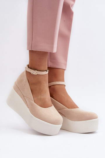 espadrilės  dramblio kaulo spalvos Malla 2
