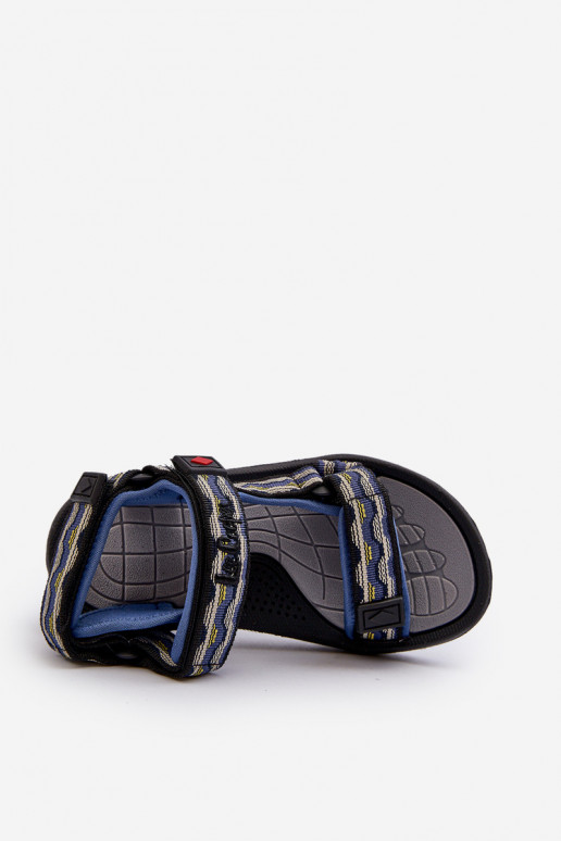 Vaikiškos basutės Lee Cooper LCW-24-34-2601 tamsiai mėlynos spalvos