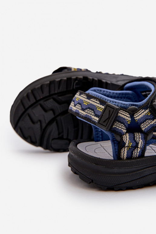 Vaikiškos basutės Lee Cooper LCW-24-34-2601 tamsiai mėlynos spalvos