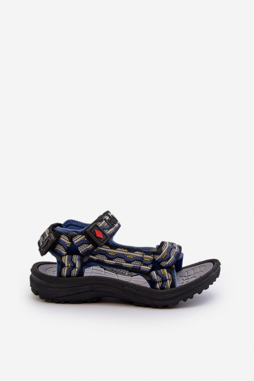 Vaikiškos basutės Lee Cooper LCW-24-34-2601 tamsiai mėlynos spalvos