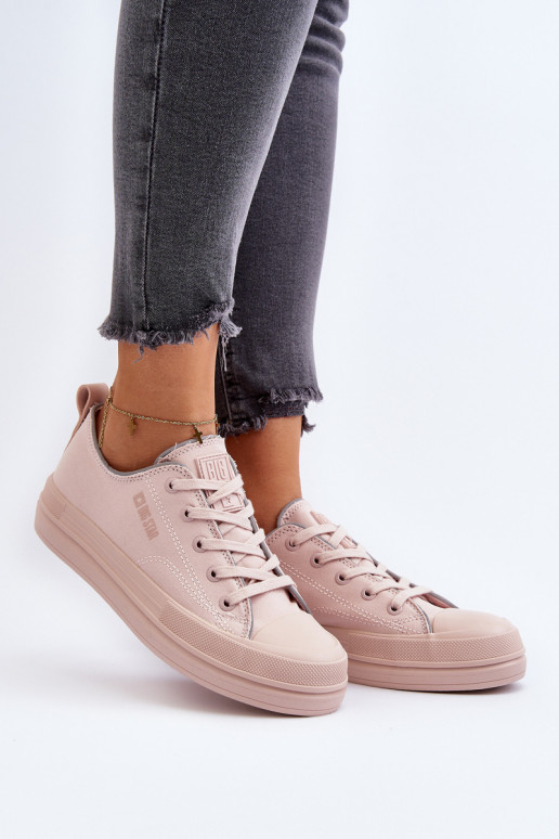 Moteriški batai Big Star NN274851 rožinės spalvos Moteriški batai Big Star NN274851 rožinės spalvos