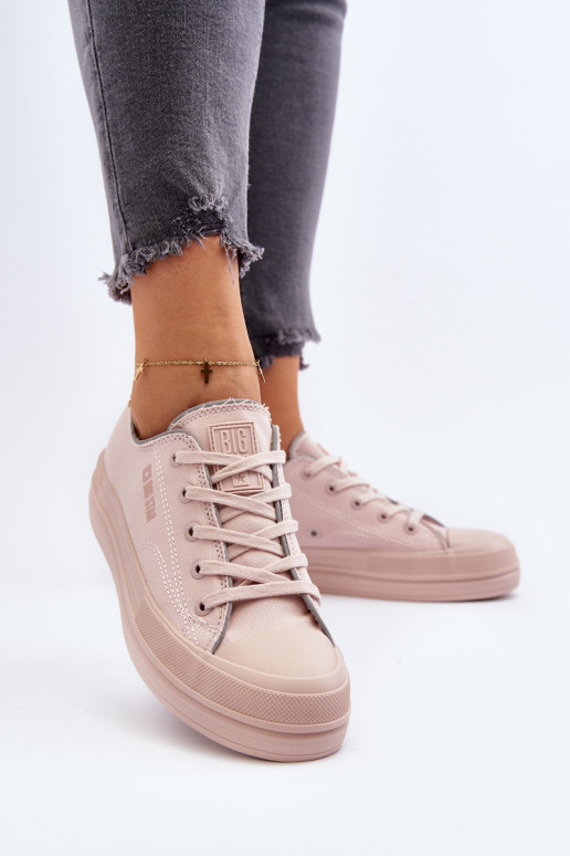 Moteriški batai Big Star NN274851 rožinės spalvos Moteriški batai Big Star NN274851 rožinės spalvos