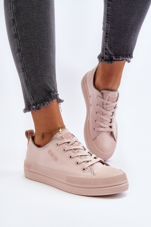 Moteriški batai Big Star NN274851 rožinės spalvos Moteriški batai Big Star NN274851 rožinės spalvos