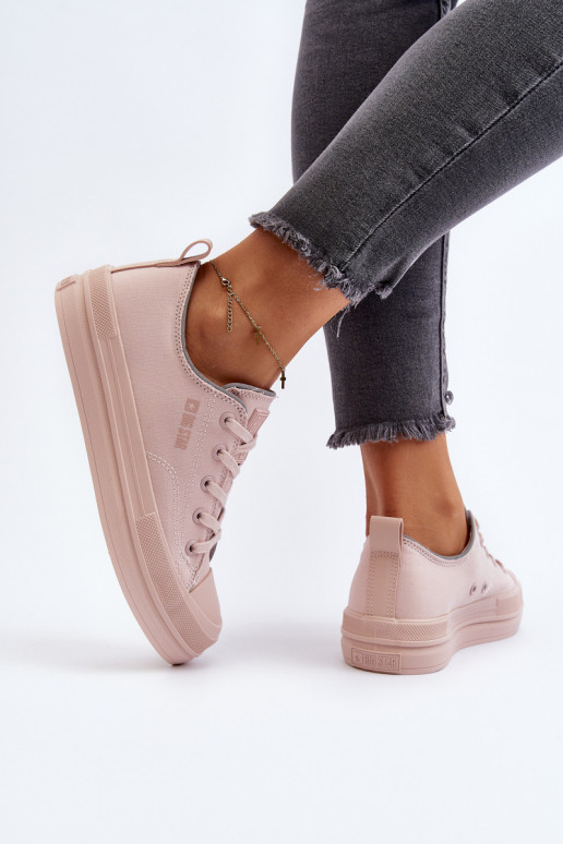 Moteriški batai Big Star NN274851 rožinės spalvos Moteriški batai Big Star NN274851 rožinės spalvos