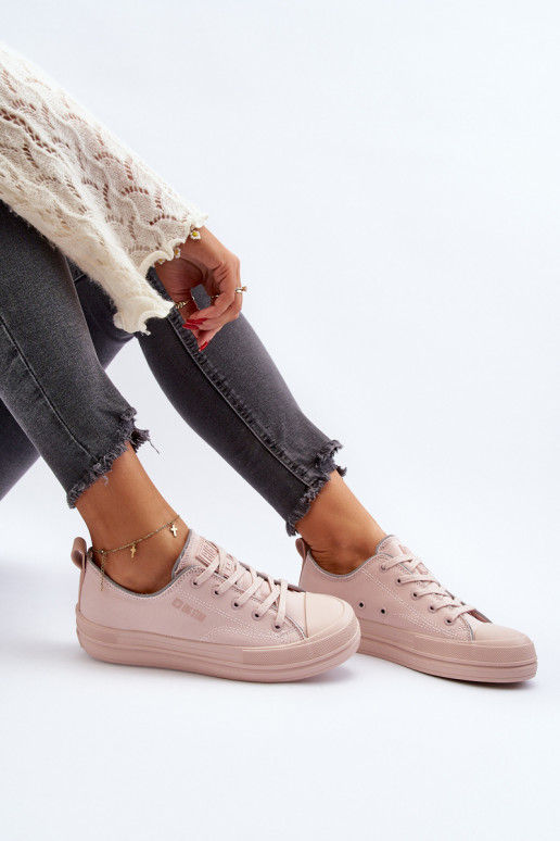 Moteriški batai Big Star NN274851 rožinės spalvos Moteriški batai Big Star NN274851 rožinės spalvos