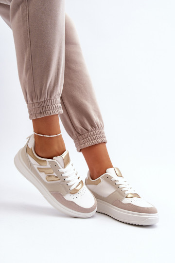 Sneakers modelio batai smėlio spalvos Regines 2