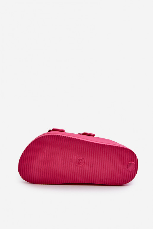 Šlepetės Vaikiški  su sagtimis BIG STAR NN374540 rožinės spalvos