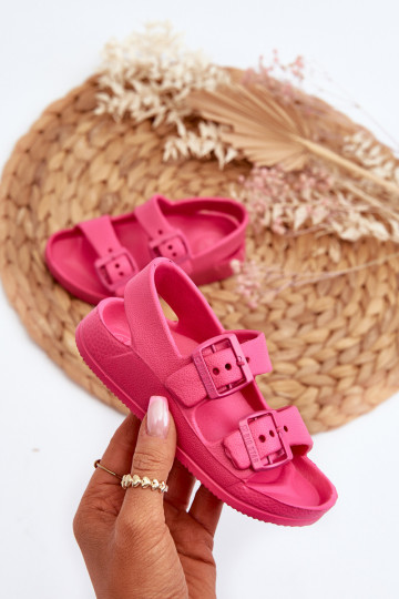 Šlepetės Vaikiški  su sagtimis BIG STAR NN374545 rožinės spalvos 2