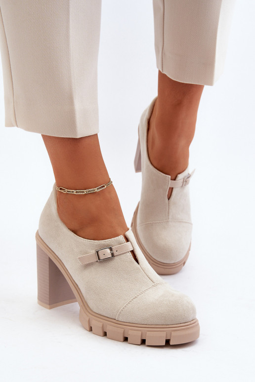 batai su kulniukais  dramblio kaulo spalvos Tauina batai su kulniukais  dramblio kaulo spalvos Tauina