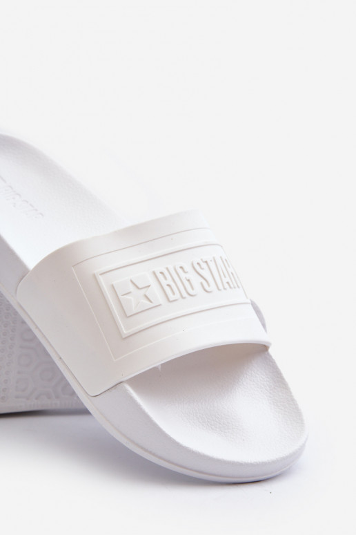 Šlepetės  Big Star NN174651 baltos spalvos