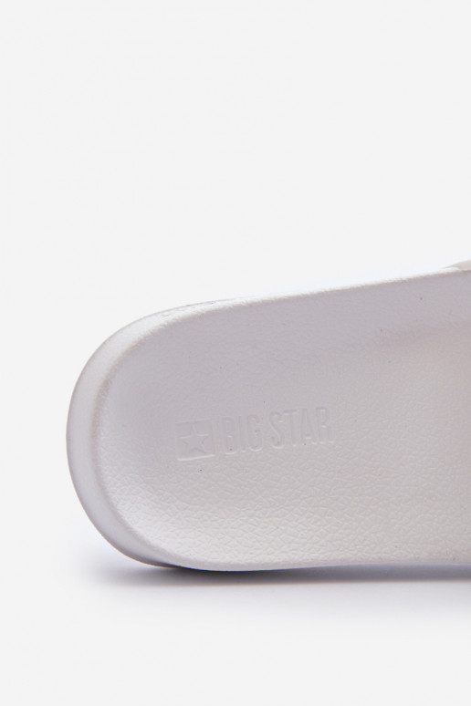 Šlepetės  Big Star NN174651 baltos spalvos