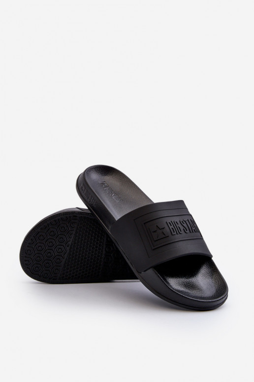 Šlepetės  Big Star NN174649 juodos spalvos Šlepetės  Big Star NN174649 juodos spalvos