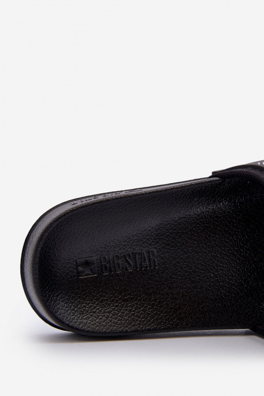 Lengvos vyriškos šlepetės Big Star NN174694 juodos spalvos