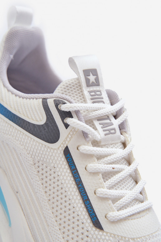 sportiniai bateliai  HI-POLY SYSTEM Big Star NN174374 baltos spalvos sportiniai bateliai  HI-POLY SYSTEM Big Star NN174374 baltos spalvos