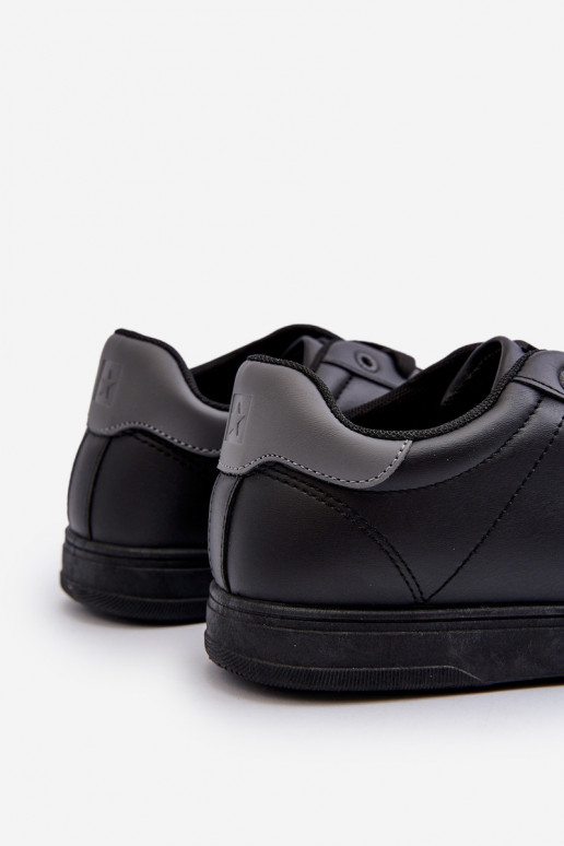 Vyriški laisvalaikio batai iš eko odos Big Star NN174284 juodos spalvos Vyriški laisvalaikio batai iš eko odos Big Star NN174284 juodos spalvos