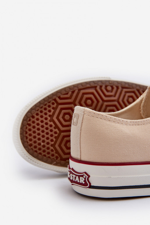 Vyriški laisvalaikio batai Big Star NN174058 smėlio spalvos Vyriški laisvalaikio batai Big Star NN174058 smėlio spalvos