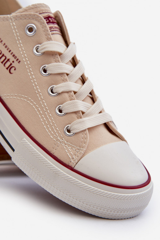 Vyriški laisvalaikio batai Big Star NN174058 smėlio spalvos Vyriški laisvalaikio batai Big Star NN174058 smėlio spalvos