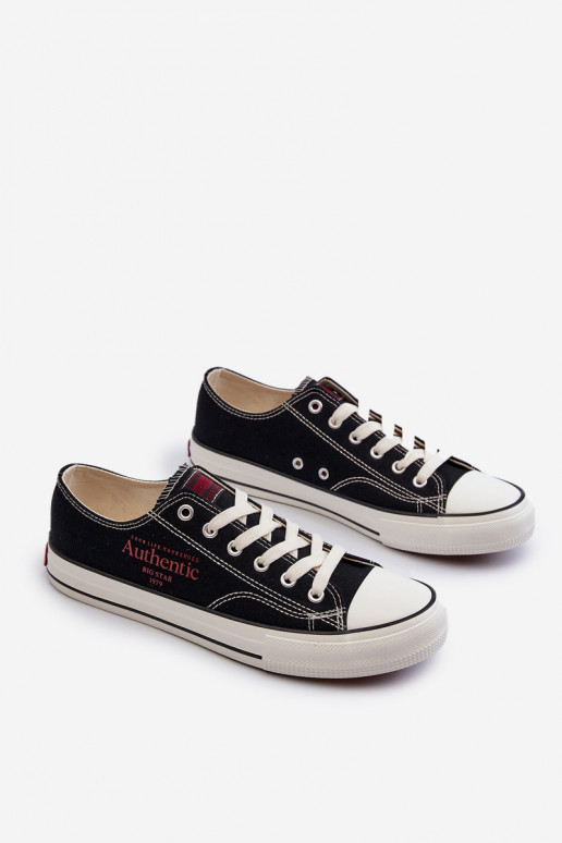 Vyriški laisvalaikio batai Big Star NN174056 juodos spalvos Vyriški laisvalaikio batai Big Star NN174056 juodos spalvos