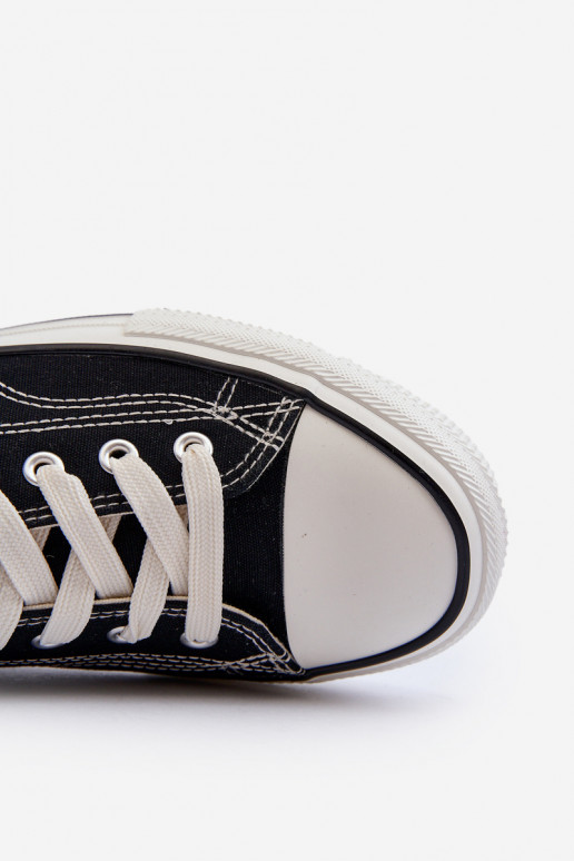 Vyriški laisvalaikio batai Big Star NN174056 juodos spalvos Vyriški laisvalaikio batai Big Star NN174056 juodos spalvos