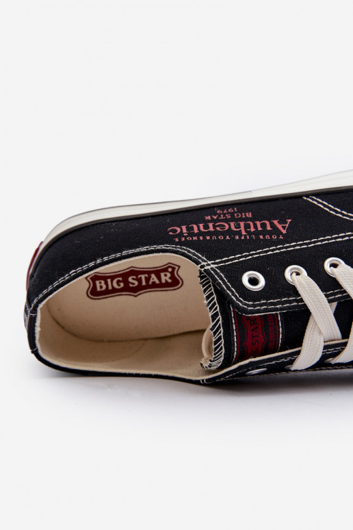 Vyriški laisvalaikio batai Big Star NN174056 juodos spalvos Vyriški laisvalaikio batai Big Star NN174056 juodos spalvos